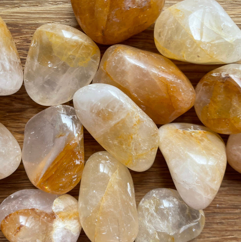 Golden Healer Quartz Tumblestone