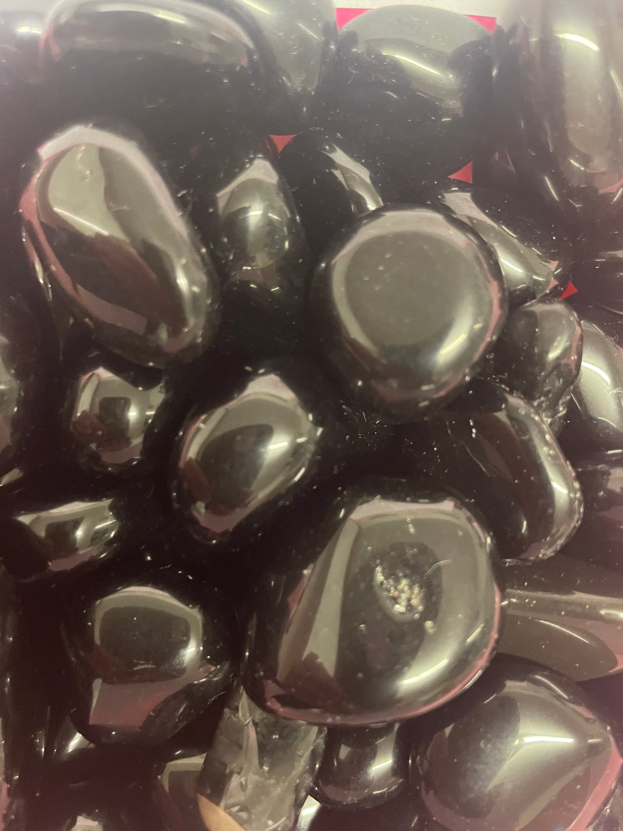 Black Onyx Polished Tumblestone