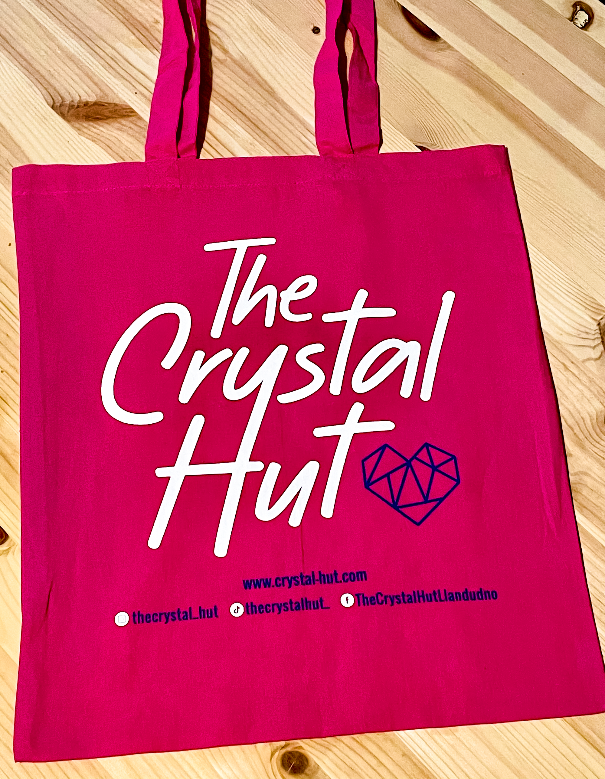 The Crystal Hut Tote Bag - The Crystal Hut Store 